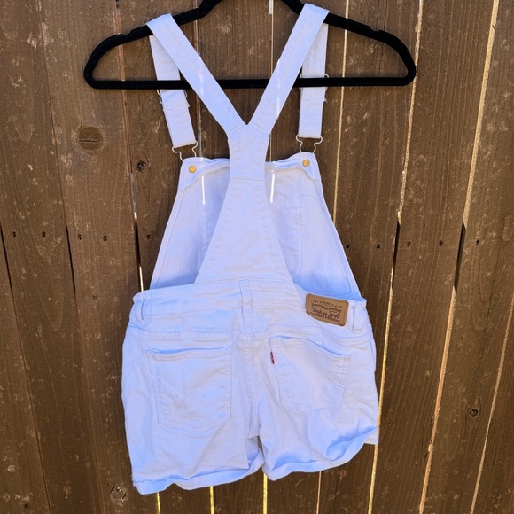 Levi’s Girls White Shortalls – Size 14 - Picture 2 of 6